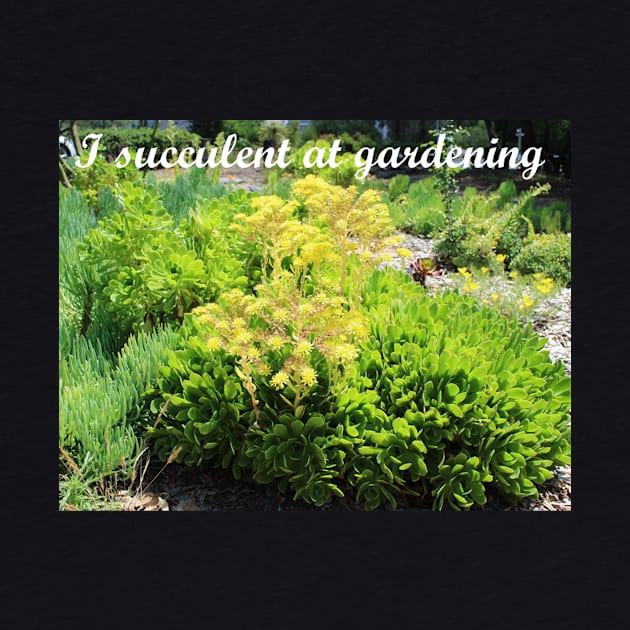 Flowering Succulent with quote by Battlefoxx Living Earth